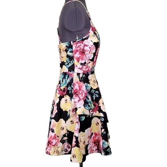 Speechless Halter A-line Mini Party Dress Sz 3 - Picture 3 of 13